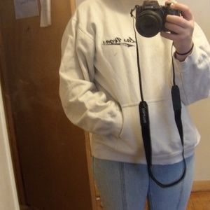 white hoodie